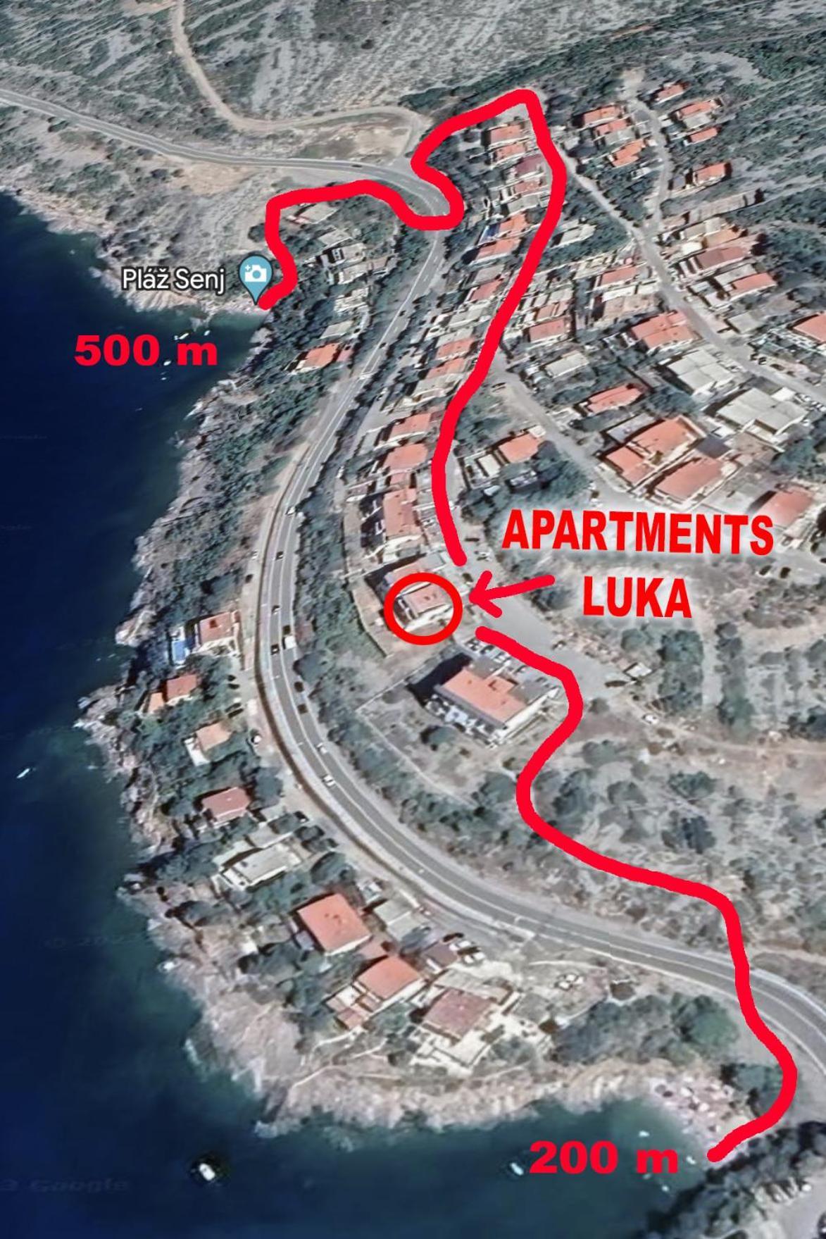 Studio Apartman Luka Senj  Exterior photo